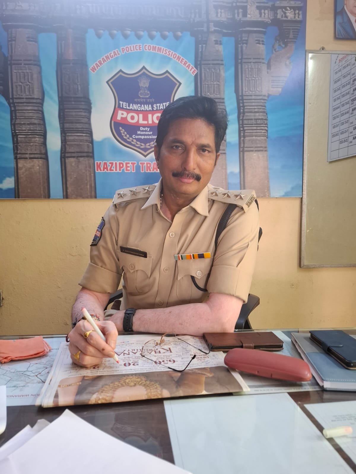 వరంగల్ పట్టణ ప్రజలకు ట్రాఫిక్ పోలీసుల విజ్ఞప్తి